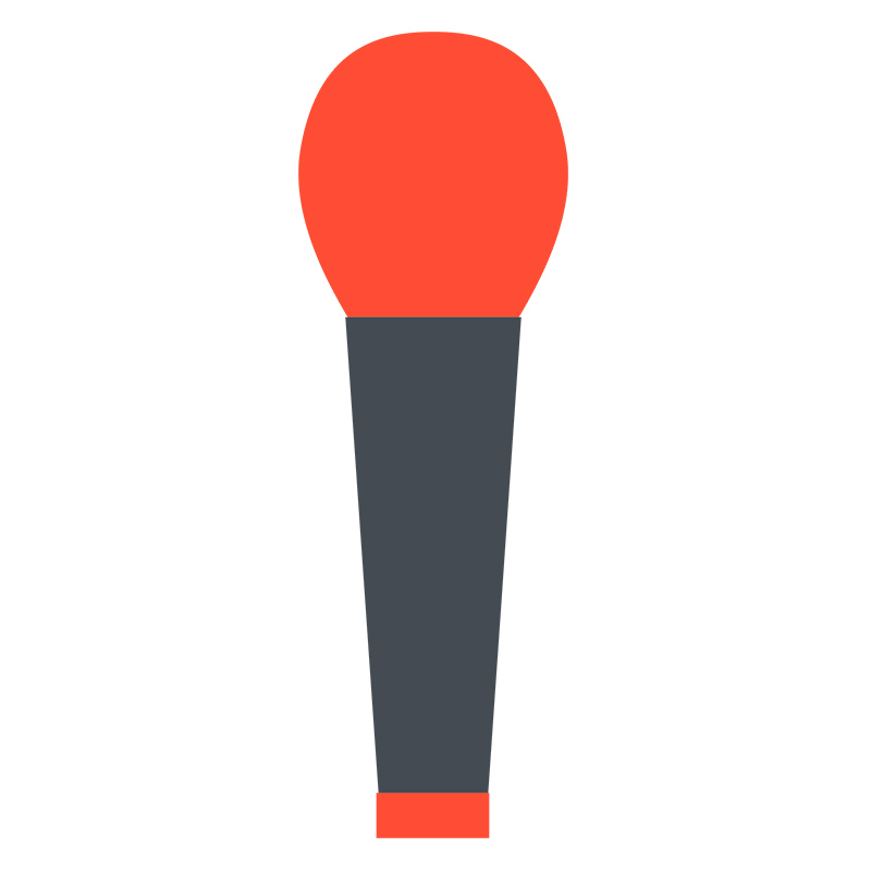 Vector Pin Mic Mic Vector Art - DigitEMB Shop