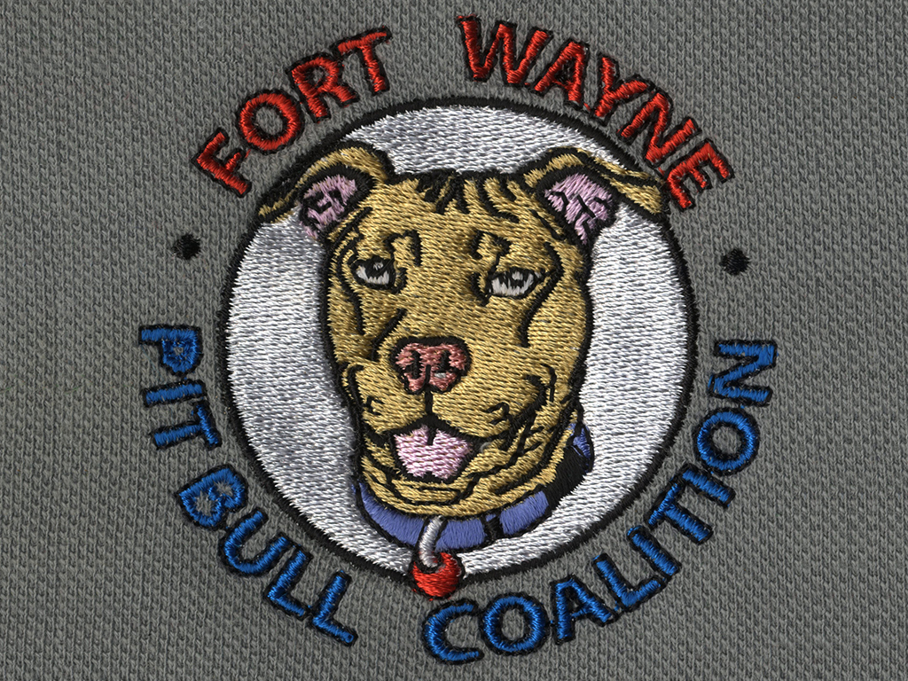 Pit Bull Digitized Logo