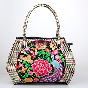 Fashion Embroidery Hand Bag
