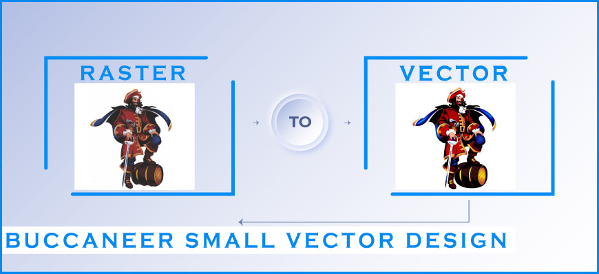 Buccaneer Small Vector Design