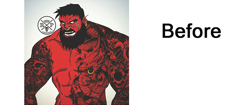 Red Bearded Hulk