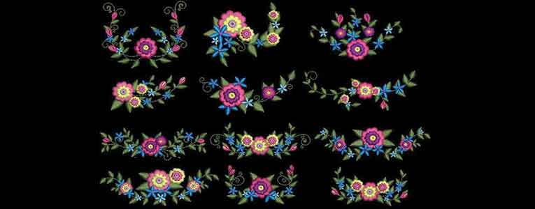 Wonderful Machine Embroidery Designs