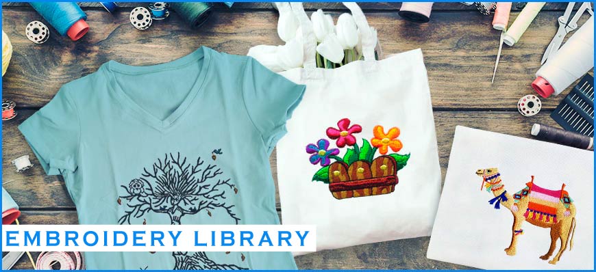 Embroidery Library