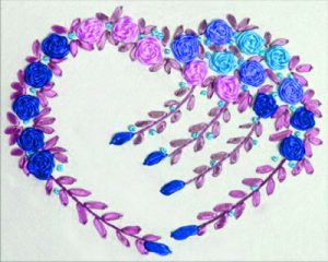 Fascinating and Eye Catching Ribbon Embroidery Designs