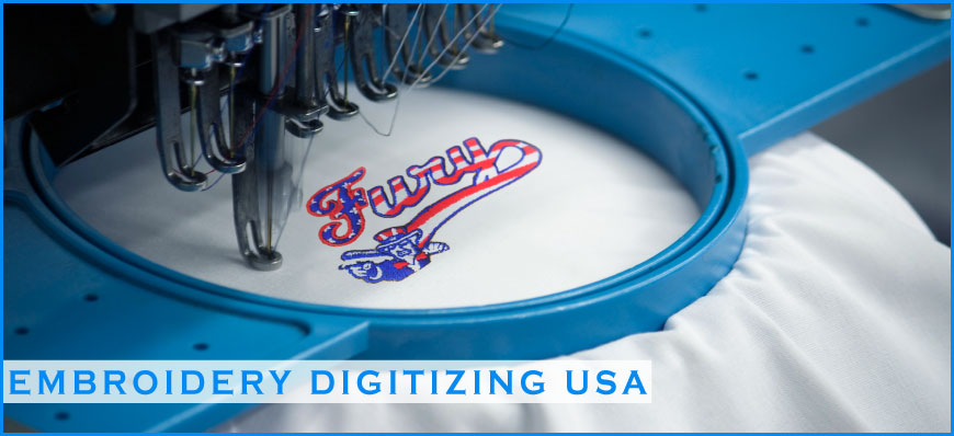 Embroidery Digitizing USA