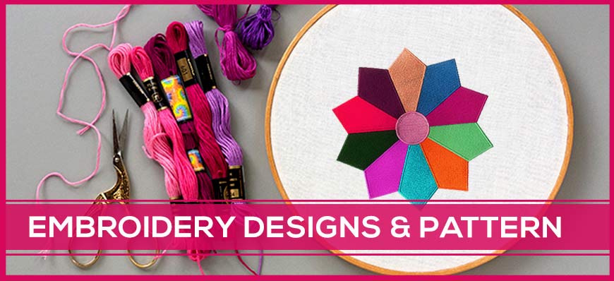 Embroidery Designs and Patterns
