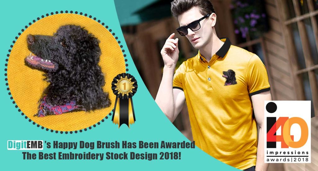 Happy Dog Brush Award Winning Design 2018