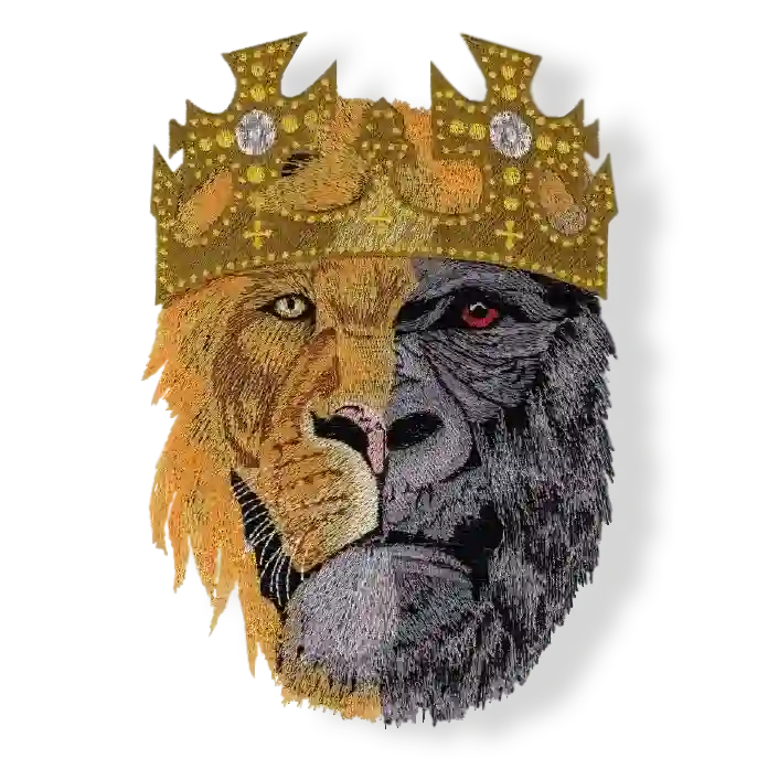 DigitEMB Lion Kong Embroidery Design