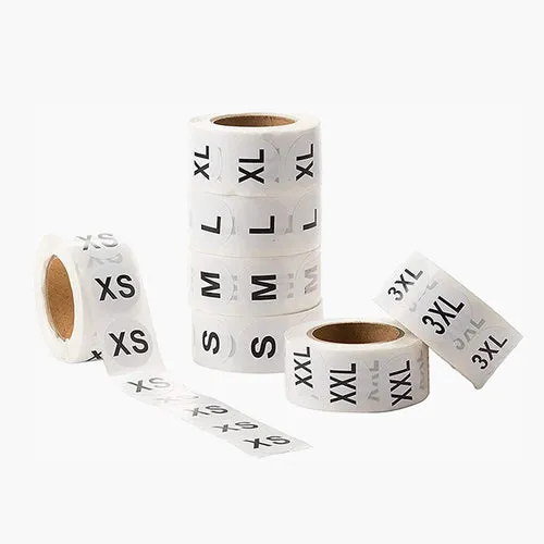 Rolls of custom printed labels and stickers from DigitEMB